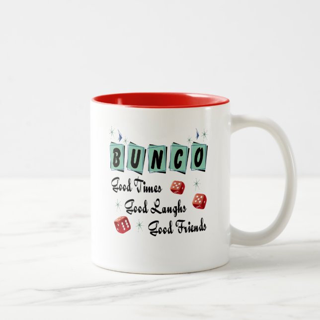 Retro Bunco Två-Tonad Mugg (Höger)