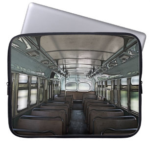 retro bussinsidalaptop sleeve