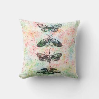 Retro Butterfly Dekorativ kudde Cover