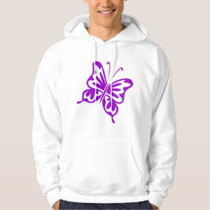 Retro Butterfly - Lila Sweatshirt