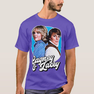 Retro Cagney Lacey Tribute T Shirt