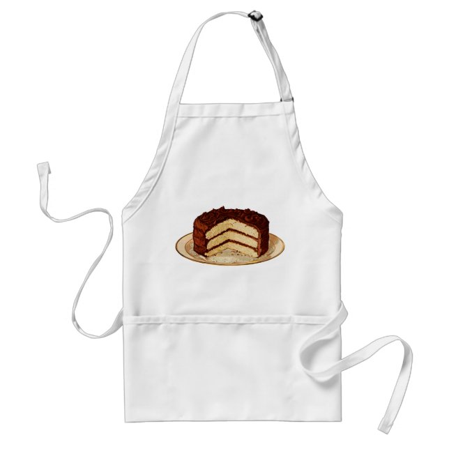 Retro Cake Förkläde (Framsidan)