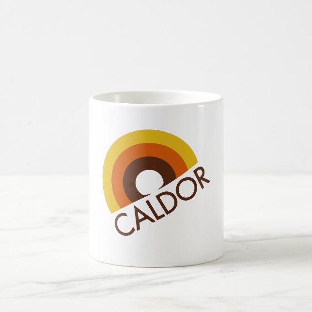 Retro Caldor Department Store-Logotyp Kaffemugg (Center)
