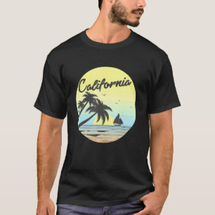 Retro California Surfa Vintage Beach Cali 70s Veni T Shirt