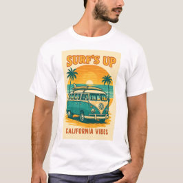 Retro California VW Buss T Shirt