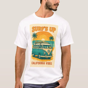 Retro California VW Buss T Shirt