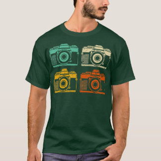 Retro Camera-fotograf T Shirt