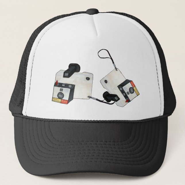 Retro Camera Hat Keps (Framsida)