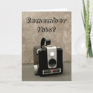 Retro Camera Kort