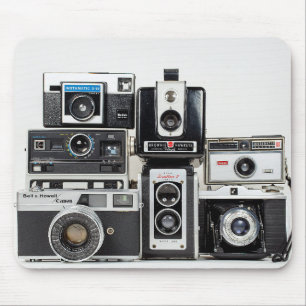 Retro Camera-samling Musmatta