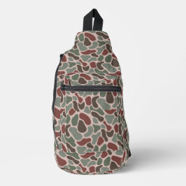 Retro Camo (röd grön)