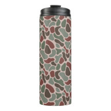 Retro Camo (röd grön)