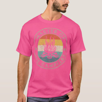 Retro Camp Master of the Campfire Funny Pun Campin T Shirt