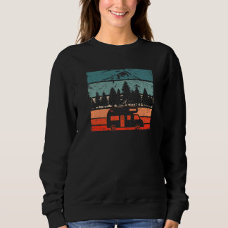 Retro Camper Caravan  Camping 2 T Shirt