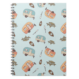 Retro Camper Notebook Anteckningsbok