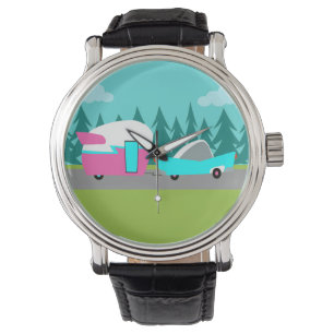 Retro Camper / Trailer Watch och Car Watch Armbandsur