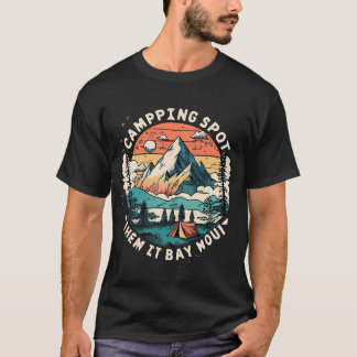 Retro Camping Spot T-Shirt - Bergen Äventyr och