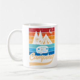 Retro Camping Vibes Kaffemugg