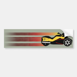 Retro CanförmiddagSpyder bildekal