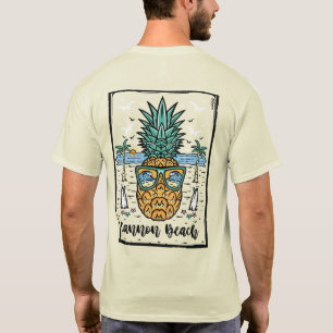 Retro Cannon Beach two sides-teckningar. T Shirt