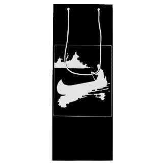 Retro Canoe Silhouette