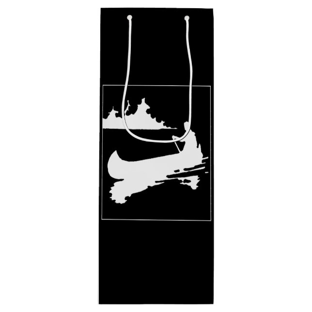 Retro Canoe Silhouette (Framsidan)