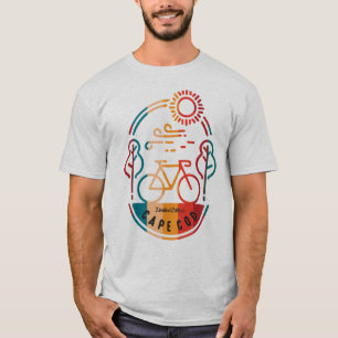 Retro Cape Cod Bike Trail T Shirt