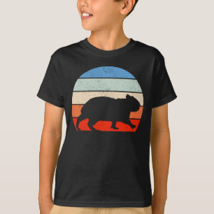 Retro Capybara Älskare Vintage Zoo Animal T Shirt