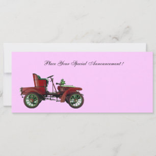 RETRO CAR, AUTOTORATION, rosa