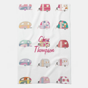 Retro Caravan Owners kökshanddukar