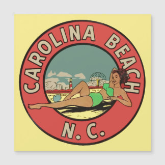 Retro Carolina Beach Roundel