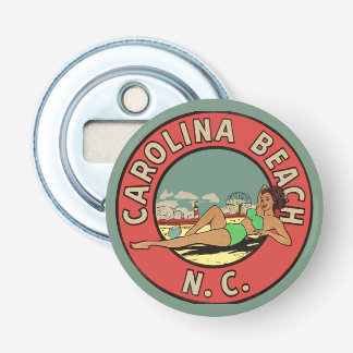 Retro Carolina Beach Roundel Flasköppnare
