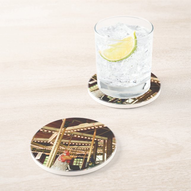 Retro Carousel Tupp Underlägg (Sidan)