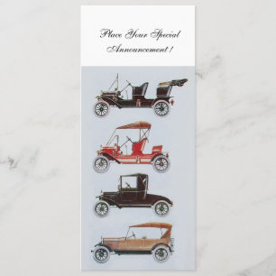 RETRO CARS 2, AUTORATION, blått Meddelande