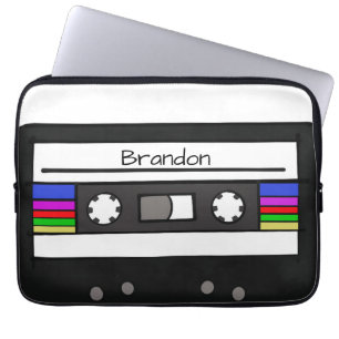 "Retro Cassette" Laptop Fodral
