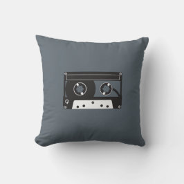 Retro Cassette Music Pillow Kudde