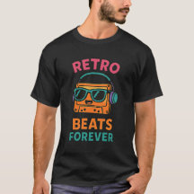 Retro Cassette Music Roligt 80s Beats Forever