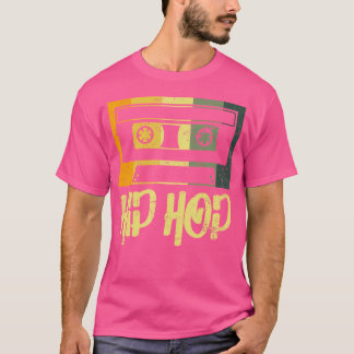 Retro Cassette Musician 90S Hip hop Music Cassette T Shirt