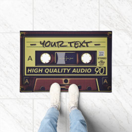 Retro Cassette Pop Art Doormat