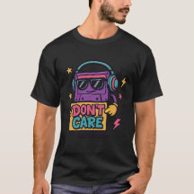 Retro Cassette 'Sköt inte' Funny Aesthetic Tee