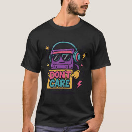 Retro Cassette 'Sköt inte' Funny Aesthetic Tee