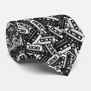 Retro Cassette Tape Neck Tie Slips