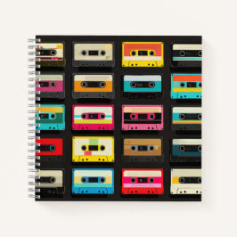Retro Cassette Tape Pattern – Vintage Music