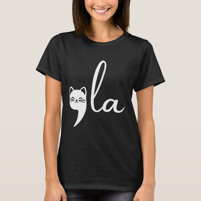 Retro Cat Comma La Kamala Harris för president 200 T Shirt (Framsida)