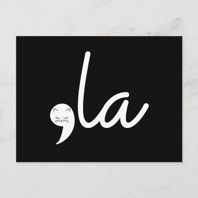 Retro Cat Comma La Kamala Harris för president 24 Vykort (Framsida)