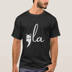 Retro Cat Comma La Kamala Harris Voting för presid T Shirt