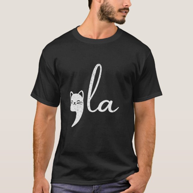 Retro Cat Comma La Kamala Harris Voting för presid T Shirt (Framsida)