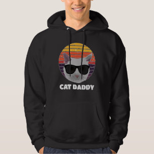 RETRO CAT DADDY VINTAGE CIRCLE T-SHIRTS HOODIE