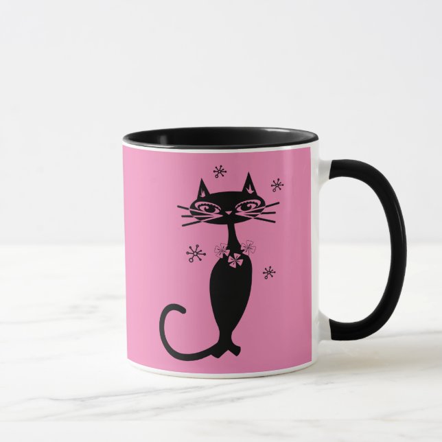 RETRO CAT KAFFE KOPPAR (Höger)