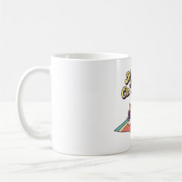 Retro Cat Mentally Checked Out White Mug Kaffemugg